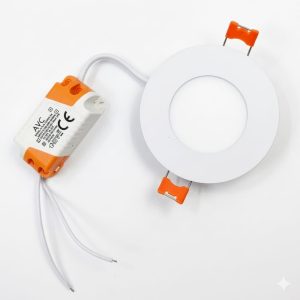 FOCO EMB. PARA TECHO 3W LED BLANCO FRIO/CALIDA