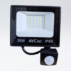 PROYECTOR LED CON SENSOR 30W MULTICHIP FRIO