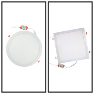 FOCO EMB. PARA TECHO 24W LED BLANCO FRIO/CALIDA 220MM