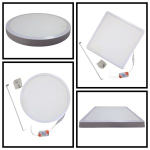 FOCO S/P PARA TECHO 24W LED BLANCO FRIO/CALIDA 300MM