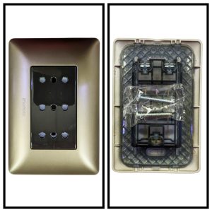 ENCHUFE TRIPLEX 10A CAFE LINEA 49 STANFORD