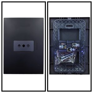 ENCHUFE SIMPLE 10A 250V NEGRO