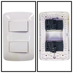 INT DOBLE 9/15 10A BLANCO ARMADO LEXO