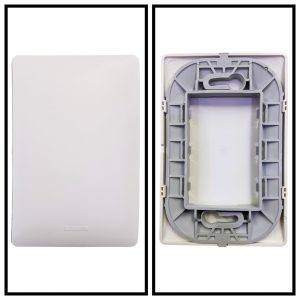PLACA CIEGA C/SOPORTE LUZICA TICINO