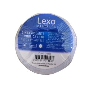 CINTAS DE PVC LEXO 3/4 X20 YDS BLANCA
