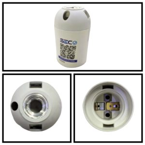 PORTALAMPARA LEXO BLANCO E27
