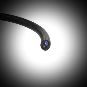 CORDON TIPO NYMHY 2 X 1 MM. NEGRO