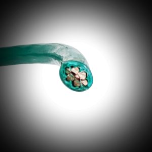 MTS CABLE THHN N: 4 VERDE
