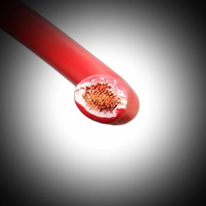 MTS CABLE EVA -D 6 MM ROJO