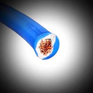 MTS CABLE TBS EVA 2.5 M/M AZUL