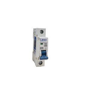 INT AUTOMATICO LEXO 1X63A C 6 KA