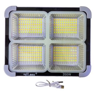 PROYECTOR SOLAR INTEGRADO 200W V-EM74200 6500K