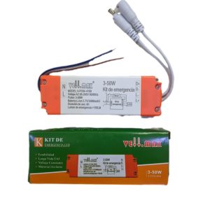 KIT DE EMERGENCIA 3-50W P/PANEL VELL-MAX 600X600