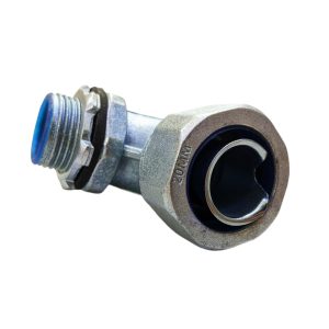 CONECTOR METALICO CURVO 1/2