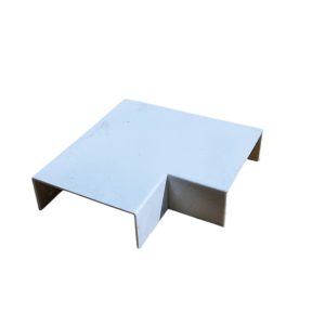CURVA 90 PLANA 40 X 16 X 1 BLANCO