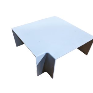 CURVA 90 PLANA P/100 X 50 X 1 BLANCO