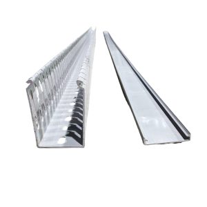 CANALETA 40 X60 RANURADA GRIS X 2 MTS