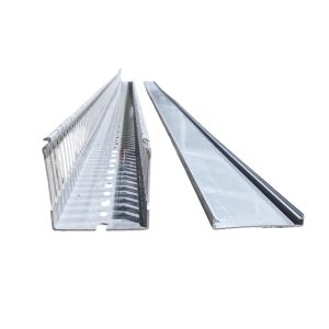 CANALETA 60 X60 RANURADA GRIS X 2 MTS