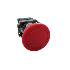 PULSADOR HONGO ROJO LEXO XPB22-22B 1NC